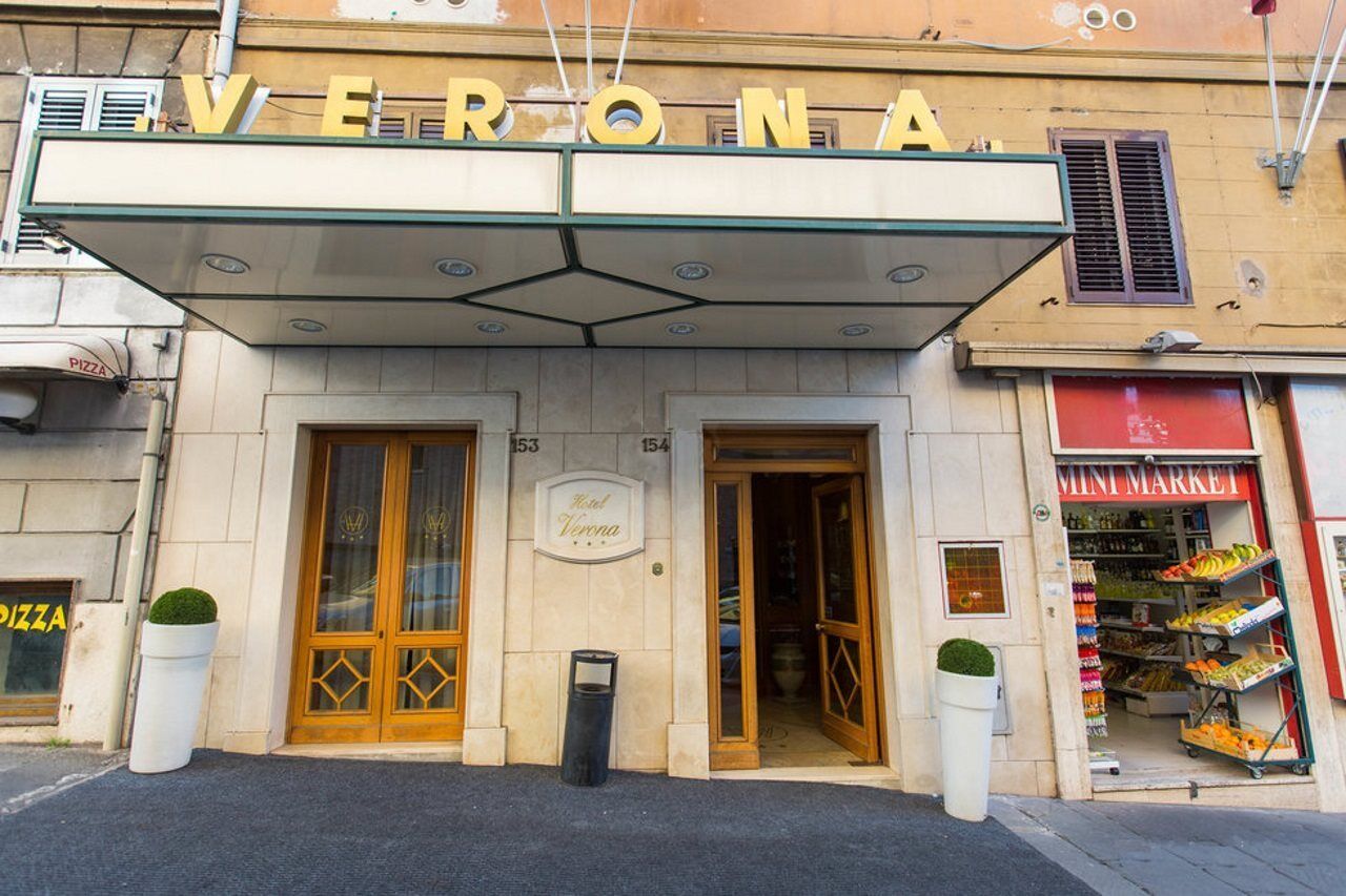 Hotel Verona Rzym Zewnętrze zdjęcie